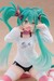 Estatua Hatsune Miku Desktop Cute Figure Hatsune Miku Cat Ear T-Shirt Ver. 13 cm