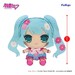 Peluche Hatsune Miku Kyurumaru Big Cosmos 27 cm