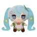 Peluche Hatsune Miku Kyurumaru Big Clover 26 cm