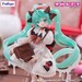 Estatua Hatsune Miku x Tirol Choco Trio-Try-iT Hatsune Miku Milk Ver. 18 cm