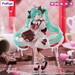 Estatua Hatsune Miku x Tirol Choco Trio-Try-iT Hatsune Miku Milk Ver. 18 cm