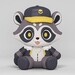 Figura Honkai: Star Rail Huggy Good Smile Mini Baseball Raccoon 7 cm