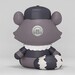 Figura Honkai: Star Rail Huggy Good Smile Mini Baseball Raccoon 7 cm