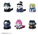 Figuras Hunter x Hunter Mega Cat Project Mini Nyanter x Nyanter the Phantom Troupe x Cat 3 cm Blind Box Expositor (8)