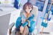 Estatua Idolmaster Shiny Colors x Mahjong Soul 1-7 Asakura Tooru Leisurely Grace Ver. 21 cm