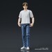 Figura Initial D Digaction Takumi Fujiwara 7 cm