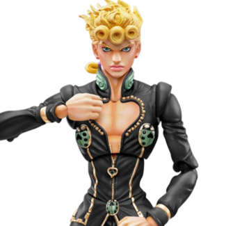 JoJo's Bizarre Adventure Part5 Figura Super Action Chozokado (Giorno Giovanna Ver. Black) 15 cm