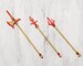 Accesorios Kotobukiya M.S.G. Virtuous Style 11 Pole Weapon Set Flamerite Ver.