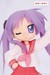 Estatua Lucky Star Vivit Kagami Hiiragi 13 cm