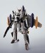 Figura Macross Hi-Metal R Chogokin VF-0S Phoenix (Roy Focker Use) & QF-2200D-B Ghost Set 14 cm