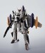 Figura Macross Hi-Metal R Chogokin VF-0S Phoenix (Roy Focker Use) & QF-2200D-B Ghost Set 14 cm