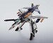Figura Macross Hi-Metal R Chogokin VF-0S Phoenix (Roy Focker Use) & QF-2200D-B Ghost Set 14 cm