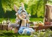 Figura Made in Abyss Desktop Cute Nanachi (Mealtime ver.) 13 cm