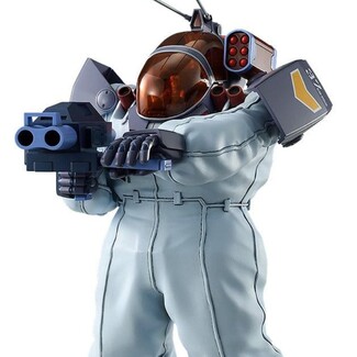 Maqueta Fang of the Sun Dougram MAX 24 1-72 Soltic HT128 Big Foot Snow Camouflage with Cold Shield 17 cm