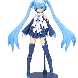 Maqueta Frame Arms Girl x Hatsune Miku Frame Music Girl Snow Miku Another Color Ver. 15 cm