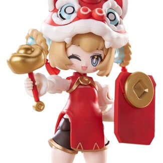 Maqueta Isekai Ryoko no Techo SP01 New Warrior Lennie Brown New Year Ver. 14 cm