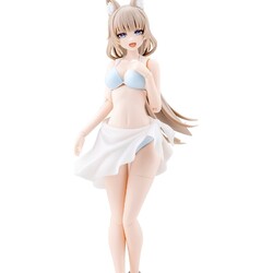 Maqueta Sousaishojoteien Model Kit 1/10 Animal Ears Emulator Swim Style 17 cm