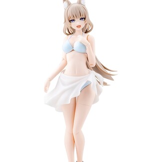 Maqueta Sousaishojoteien Model Kit 1-10 Animal Ears Emulator Swim Style 17 cm