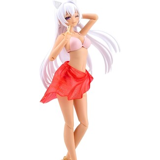 Maqueta Sousaishojoteien Model Kit 1-10 Animal Ears Emulator Swim Style Dreaming Style Twilight Cat 17 cm
