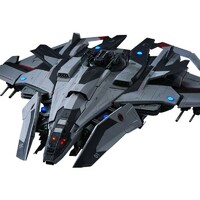 Maqueta Star Citizen Pre-assembled 1/100 Anvil F8C Lightning Pre-Assembled Finished Model Ver. 25 cm