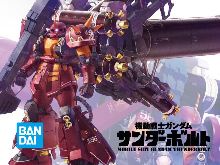 Maqueta Model Kit Zaku Thunderbolt Master Grade