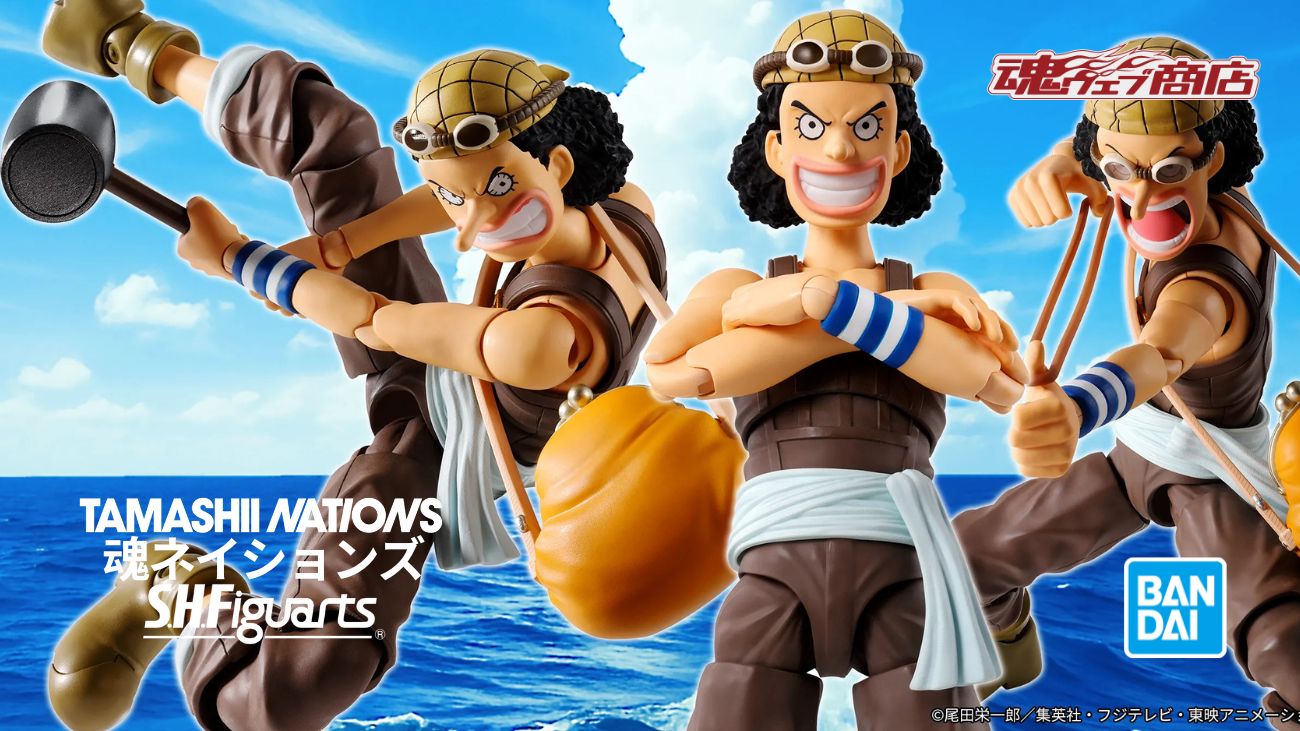 Figura Articulada S.H. Figuarts Usopp One Piece Tamashii Nations