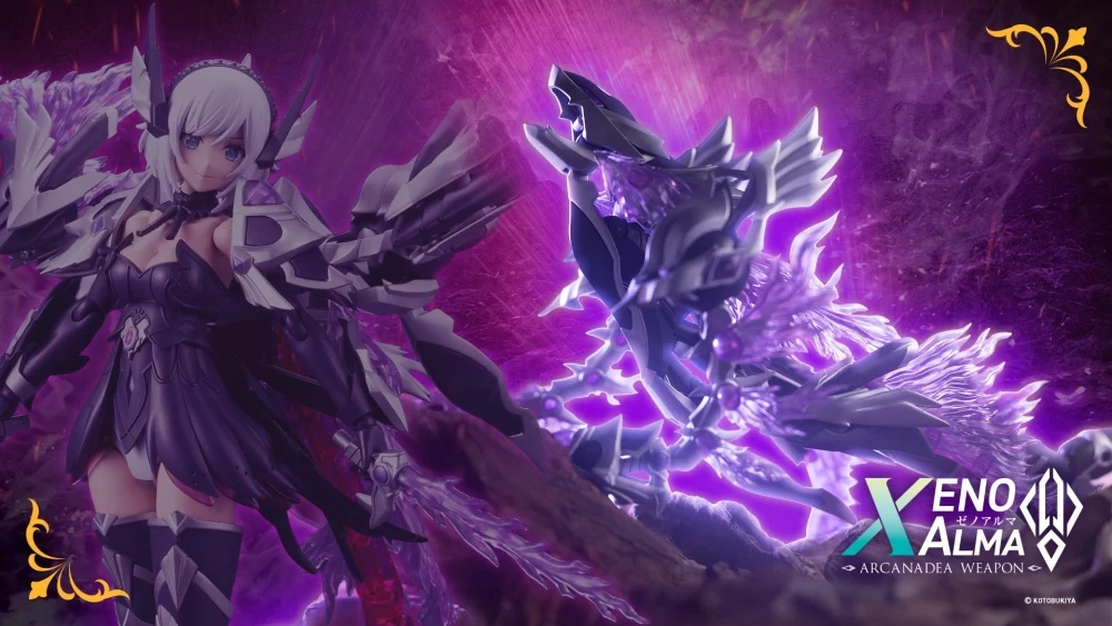 Model kit Arcanadea XenoAlma Explode Volcalion Kotobukiya