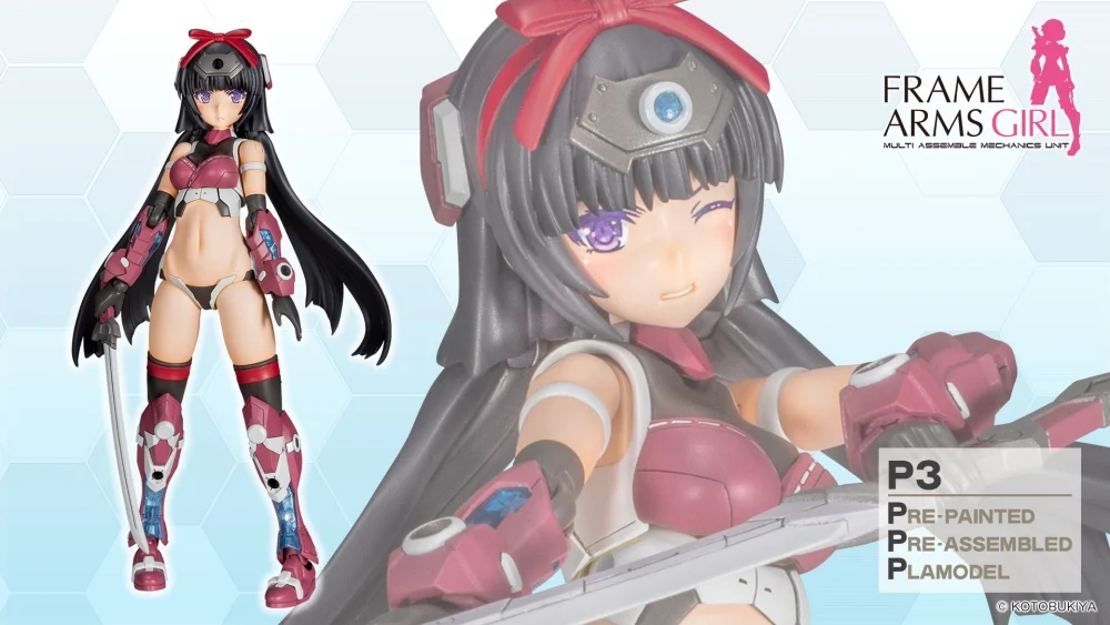 Figura Frame Arms Girl Magatsuki Ninja Ver.