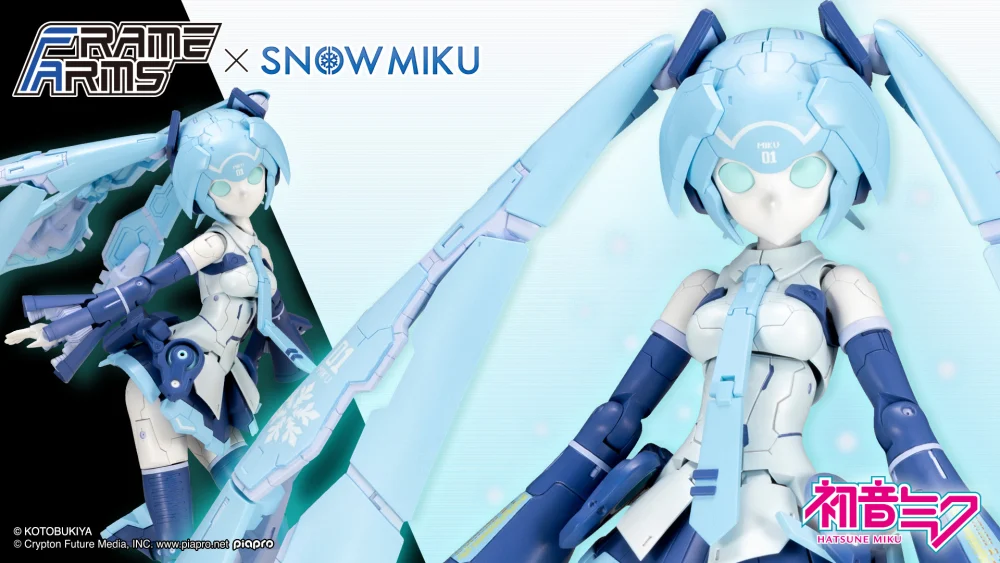 Figura Frame Arms Girl Snow Miku