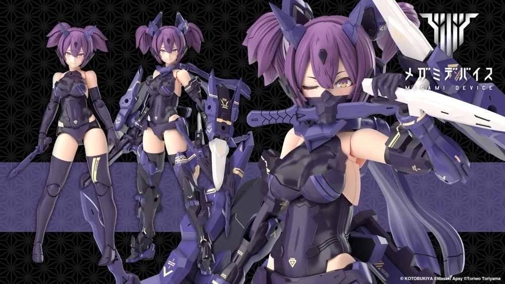 Megami Device Asra Ninja Kaname Shadow Edition