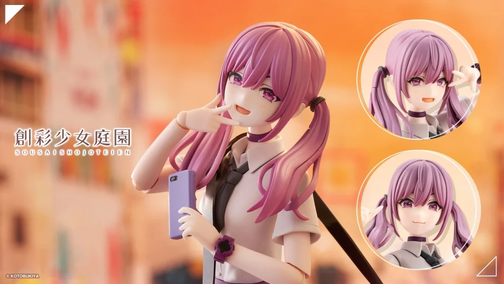 Model Kit Sousai Shojo Teien Little Devil Twin Tails Kotobukiya