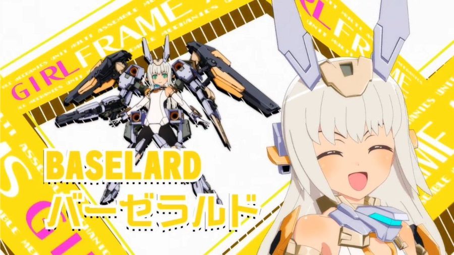 Ilustracin de Frame Arms Girl Baselard de Kotobukiya