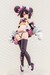 Maqueta Megami Device Model Kit 1-1 Puni Mofu Long 14 cm