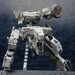 Model Kit Metal Gear Solid 4 1-100 Metal Gear Rex MGS 4 Version 22 cm
