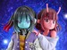 Pack de 2 Figuras Milky Subway The Galactic Limited Express Chiharu & Makina 18 cm