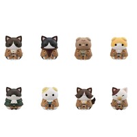 Minifiguras Attack on Titan Mega Cat Project Attack on Tinyan Gathering Scout Regiment danyan! 3 cm Surtido (8)