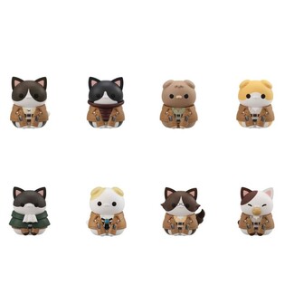 Minifiguras Attack on Titan Mega Cat Project Attack on Tinyan Gathering Scout Regiment danyan! 3 cm Surtido (8)