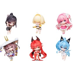 Minifiguras Goddess of Victory: Nikke Pack de 6 SAC Series Chibi Vol. 2 10 cm