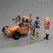 Diorama Mobile Suit Gundam G.M.G. Collection EX White Base Bridge Radio Operator Desk Set 10 cm (with gift)