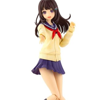 Model Kit Sousai Shojo Teien 1-10 Madoka Yuki Touou High School Winter Clothes 15 cm