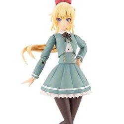 Model Kit Sousai Shojo Teien 1/10 Ritsuka Saeki St. Iris Gauken Girls' High School Winter Clothes 16 cm