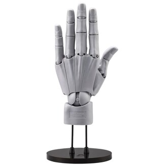 Model kit Takahiro Kagami Artist Support Item Hand 1-1 Model Men -L Gray 22 cm