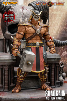 Figura Mortal Kombat Figura 1-12 Shao Kahn Deluxe Edition 18 cm