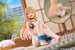 Figura My Dress-Up Darling Desktop Cute Marin Kitagawa (Measured Swimsuit Ver.) Reissue 13 cm