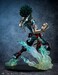 Estatua My Hero Academia 1-4 Izuku Midoriya: Metallic Ver. 35 cm