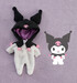 Accesorios para las Figuras Nendoroid Doll My Melody Outfit Set: Kigurumi Pajamas Kuromi