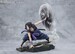 Estatua Naruto Shippuden Sasuke Uchiha The Light & Dark of the Mangekyo Sharingan 20 cm