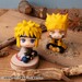 Estatua Naruto Shippuden Look Up Naruto Uzumaki Six Paths Sage Mode & Minato Namikaze 11 cm (with gift)