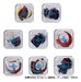 Figuras Naruto Shippuden Mega Cat Project Mini Good Night Nyaruto! Gathering Akatsuki Edition Vol. 1 6 cm Blind Box Expositor (8)