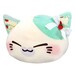 Peluche Nemuneko Cat Sweet Big Plush Mint Green 35 cm